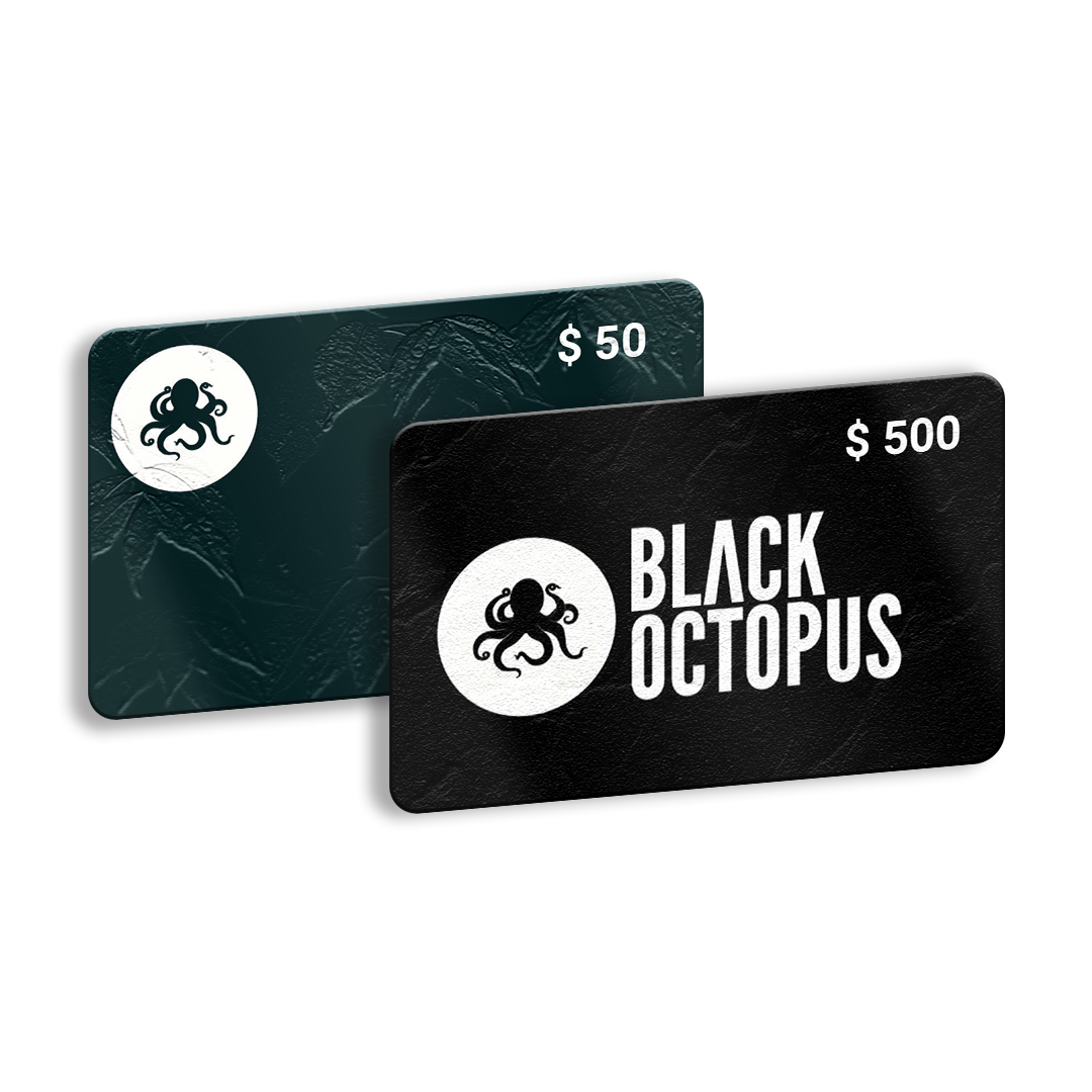 Black Octopus Gift Certificate