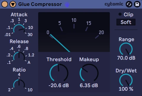 gluecomp(reverb glue)